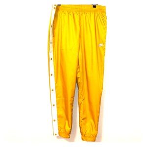 Nike  sportswear Mens yellow track pant